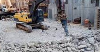 Демонтаж фундамента цена от 1993 руб. | снос старого фундамента заказать в Верхней Пышме